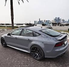 Unique Audi Photography On Instagram The Lovely And Aggressive Shape Of The Nardo Grey Rs7 Sportback It Screams Power C Nardo Grey Audi Rs7 Sportback Audi
