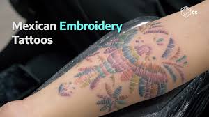 Get best deals on custom temporary tattoos, wrist tattoos, custom tattoos online in us. 15 Embroidery Tattoo Ideas That Look Like The Real Deal On Your Skin