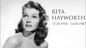 Resultado de imagem para rita hayworth   1987