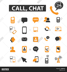 Chat Icons Chat Logo Vector Photo Free Trial Bigstock