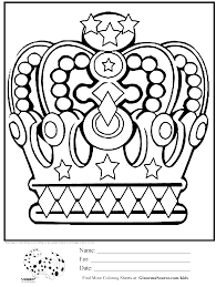 Don't forget to put a couple sheets of card stock in your printer when you use this file. Elsa Crown Coloring Pages