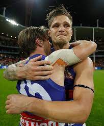 Caleb Daniel And Clay Smith Of The Bulldogs Celebrate During The 2016 Afl First Preliminary Final Match Between Th Bulldog Western Bulldogs Australian Football
