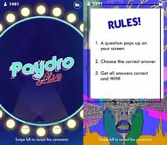 Looking to make some money simplying by answering questions from your phone. Love Trivia Games Try Your Luck With Local App Paydro Live And Win Cash Every Week Rid Serion Hinterland