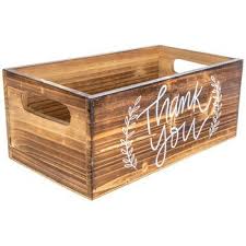 Thank You Wood Crate Hobby Lobby 1766740 Crate Decor Wood Crates Crates