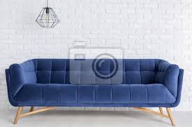 Thomas franke, gerd koenen + karl schlögel auf dem blauen sofa #fbm17 by blaues sofa. Blaues Sofa Und Phantasie Lampe Fototapete Fototapeten Appartment Gesteppt Auf Dem Neusten Stand Myloview De