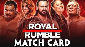31 at the wwe thunderdome inside st. Wwe Royal Rumble 2021 Early Match Card Predictions Youtube