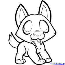 How To Draw A German Shepherd Puppy German Shepherd Puppy Step By Step Pets Animals Free Online Drawing Puppy Drawing Puppy Drawing Easy Cartoon Drawings