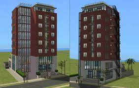 Mod The Sims - Downtown Highrise Apartments -Almost No Cc-