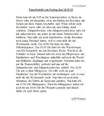 Check spelling or type a new query. Alle Der Vorlage Tagesbericht