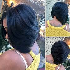 Natural black hairstyles for thick hair this short hairstyle is more manageable for women with straight hair. 50 Best Bob Hairstyles For Black Women Pictures In 2019