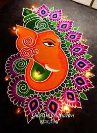 46 Ganesh Rangoli Ideas Ganesh Rangoli Rangoli Designs Rangoli Designs Diwali From simple geometric designs to abstract art, rangoli comes in different styles. ganesh rangoli rangoli designs