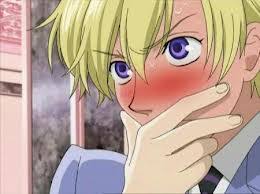 Image result for blushing anime face