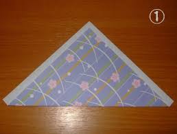 いろどり探訪 ぽち袋の折り方 鶴 origami diy envelope