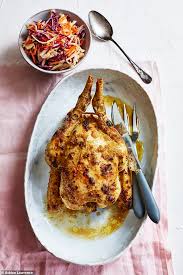 Zest up those chicken breasts, burgers, bowls of popcorn and other recipes. Delicious Dinners Ginger Garlic And Lime Whole Roast Chicken With Asian Coleslaw Daily Mail Online