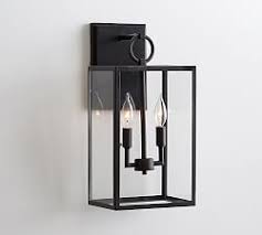 Glass lantern pendant pottery barn style chandelier candle dining light fixture #potterybarn #contemporary. 100 200 All Outdoor Lighting Pottery Barn