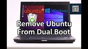 The process is composed of two parts: How To Remove Linux Ubuntu From Dual Boot In Windows 10 Youtube