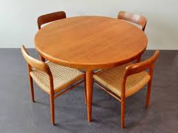 Danish Solid Teak Extendable Dining Table Denmark 1960 S Novac Vintage Dining Extendable Dining Table Dining Table