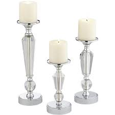 Novica, the impact marketplace, features unique candle holders and decorating ideas by talented artisans worldwide. Dahlia Studios Alix Chrome And Crystal Pillar Candle Holders Set Of 3 Target