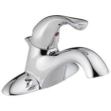 Finally, firmly press the seat & spring into the faucet. Single Handle Centerset Bathroom Faucet 520 Dst Delta Faucet