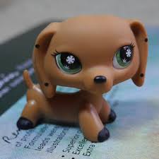 Lps Snowflake Eyes Dotty Dachshund Dog Pubby Action Figure Littlest Pet Shop Lps Dog Little Pets Lps Pets