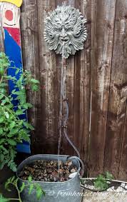 Waterfall wall water fountain are hand carved and will make a stylish impression on any outdoor space. Diy Wall Water Fountain How To Make An Inexpensive Water Feature For A Small Garden Gardening From House To Home