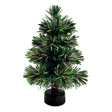 Tree decorations lights tree skirts & stands wreaths & garlands decorating ideas. 30cm Fibre Optic Christmas Tree Poundstretcher