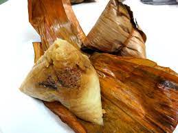 Posted on 27 may 2014. Ny Lena Empuk Pulen Bacang Spesial Dengan Isian Ayam Kuning Telur Asin