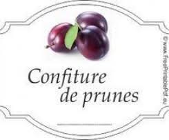 Sauce Hollandaise Recette En 2020 Confiture De Prunes Etiquette Confiture Etiquettes Confitures Gratuites
