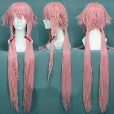 A wide variety of blue anime wig options are available to you, such as density, cap size, and style. Amazon Com Anogol Hair Cap Pink Long Straight Anime Cosplay Costume Party Full Head Wig Beauty