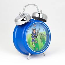 Toddler alarm clocks are a great way to ensure your child is getting a good night's rest. Personalised Kids Alarm Clock Blue Football Design Sing My Name Personalised Gifts For Kids