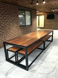 Image Result For Steel And Wood Table Outdoorwood Ideia Moveis Decoracao De Casa Sala De Estar De Luxo