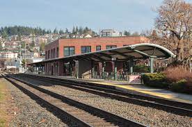 Despite many visits to the bellingham costco/trader joe's stores in the past months, we decided to visit the fairhaven district on a cold and rainy day. Fairhaven Station Wikipedia