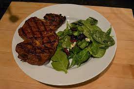 Molten chocolate cake with drunken berries and. City Mouse In A Country House Drunken Ribeye Drunken Ribeye Recipe Rib Eye Recipes Beef Recipes