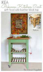 Feb 13, 2021 · a brilliant ikea hack, this waterfall kitchen island made from textured wood neatly tucks in another mini kitchen island with inlets and wheels. Ikea Bekvam Cart Makeover With Farmhouse Charm Interior Frugalista