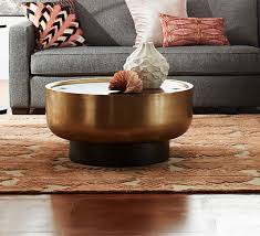 Drum Storage Coffee Table In 2020 Drum Coffee Table Coffee Table Coffee Table With Storage