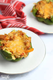 Chicken Fajita Stuffed Peppers Recipes Simple
