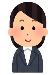 いろいろな表情のスーツを着た人のイラスト（女性） | かわいいフリー ...