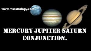 Mercury Jupiter Saturn Conjunction Ms Astrology Vedic Astrology In Telugu Series Youtube