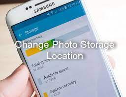 How To Change Storage Location For Photos Of The Camera In Samsung Galaxy S6 Samsung Galaxy S6 Manual Samsung Galaxy S6 Samsung Storage Location
