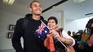 Nick kyrgios is never shy about speaking his mind and the aussie tennis star has opened up about the discrimination he's faced in the sport because of the colour of his skin. Nick Kyrgios Parents Hope Superstitions Pay Off For Australian Open
