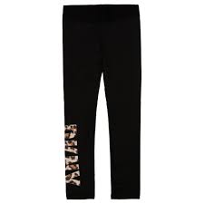Check out our full list of products on our website slayattire.com turn heads in our new drip top! Dkny Kids Girls Leopard Logo Leggings Black