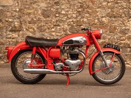 Image result for Red 1958 Motorcycle
