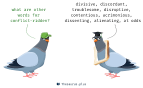 9 Conflict Ridden Synonyms Similar Words For Conflict Ridden