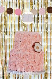 This darling event is sure to win you over! Pink Gold 60th Birthday Party Paperblog