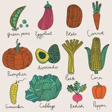 Stock Image Food And Drink In 2020 Vegetable Prints Vegetable Cartoon Art