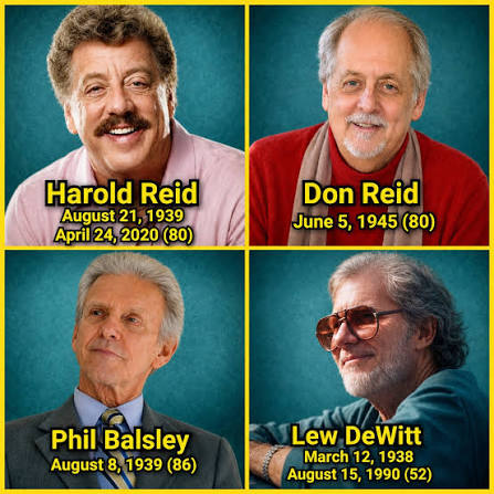 The Statler Brothers band members and their ages