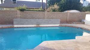 How to build & pour a concrete retaining wall: Does This Cmu Block Wall On Pool Need Rebar Home Improvement Stack Exchange