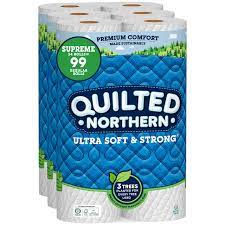 Big roll is a brand of toilet paper which is sold in walgreens locations throughout united states, and i prefer using it over some other brands because it is cheap compared to others and is of good quality. Quilted Northern Ultra Soft Strong Toilet Paper 24 Supreme Rolls 99 Regular Rolls 2 Ply Bath Tissue Amazon Ae Health