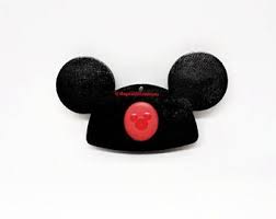 Mouse Hat Clip Mouse Ears Band Buddy Mouse Hat Keychain Magic Puck Keeper 3d Printed Icon Holder B Disney Accessories Unique Items Products Hat Clips