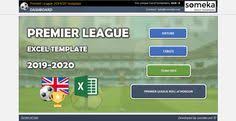 Premier League Fixtures 2020 21 Epl Sweepstakes In Excel In 2020 Premier League Premier League Fixtures Excel Templates